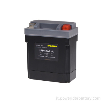 12,8 V 6ah YB12AL-A batteria di avviamento moto ionico di litio